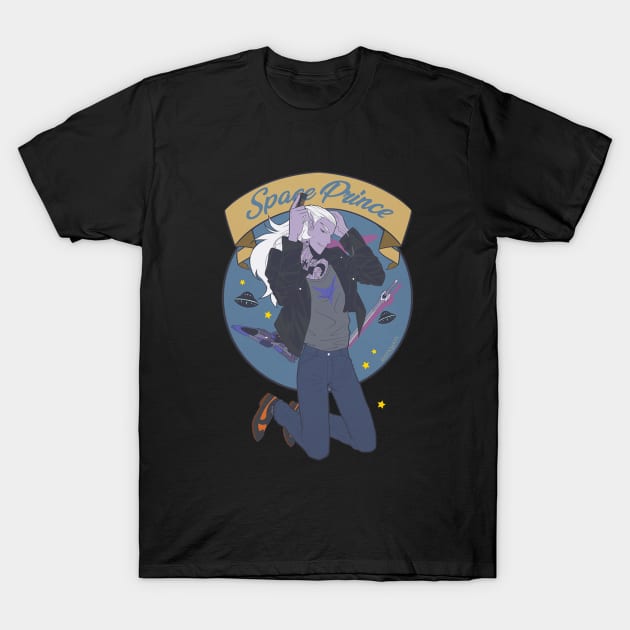 Space Prince T-Shirt by Mistiqarts